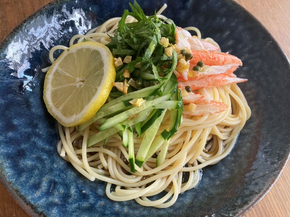 山椒香る夏パスタ